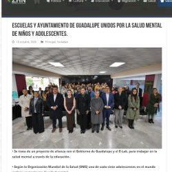 10 Oct 2025 Escuelas Positivas, ZHN Zac hoy