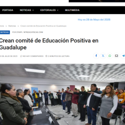 13 Julio 2025 Escuelas Positivas, NTR Zac