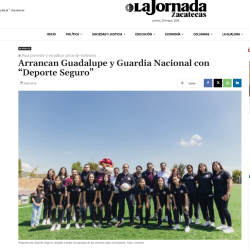 2 Oct 2025 Deporte Seguro, la Jornada Zac_