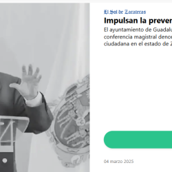 4 Marzo 2025 Hagamos Comunidad, el Sol de Zacatecas